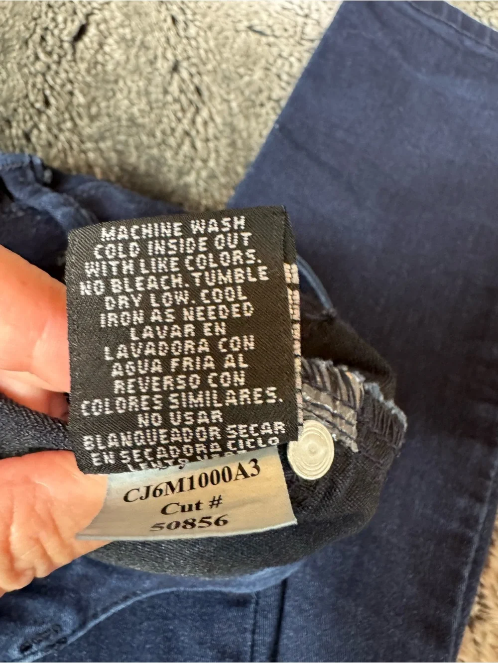 1822 Denim Dark Wash Stretch Skinny Jeans Size 4